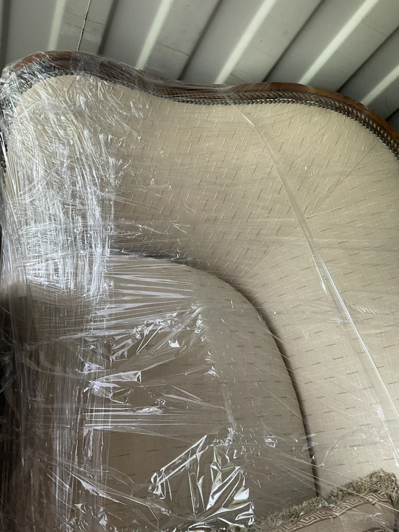 Classic Beige Three-Seater Sofa - photo 3
