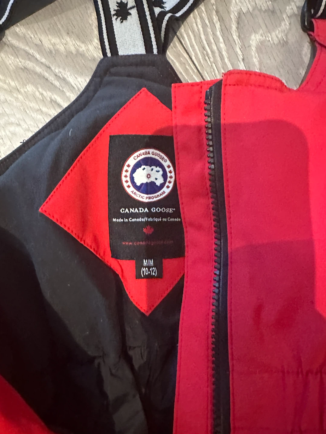 Canada Goose Kids Snow Pants - Red