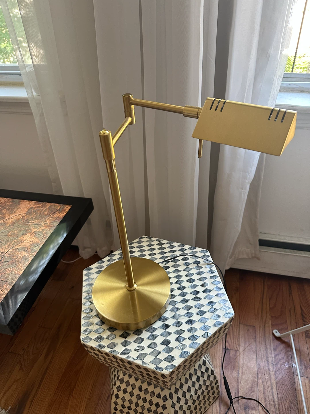 Gold Table Lamp