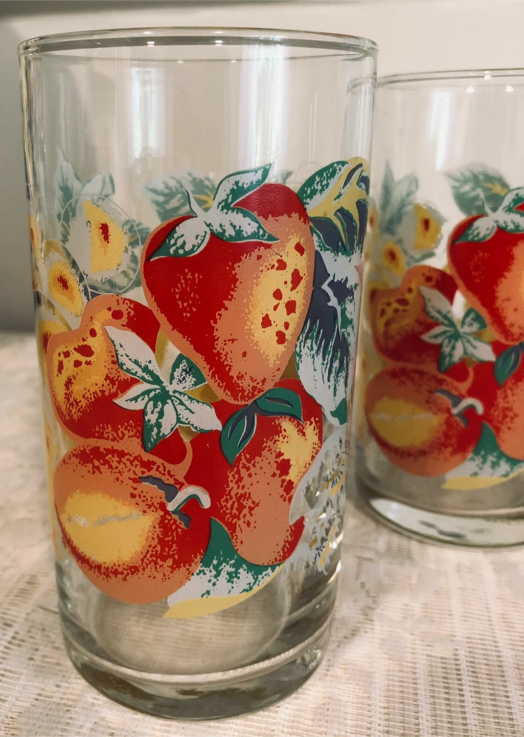 Set of 4 Vintage MCM Glass Tumblers… - photo 3