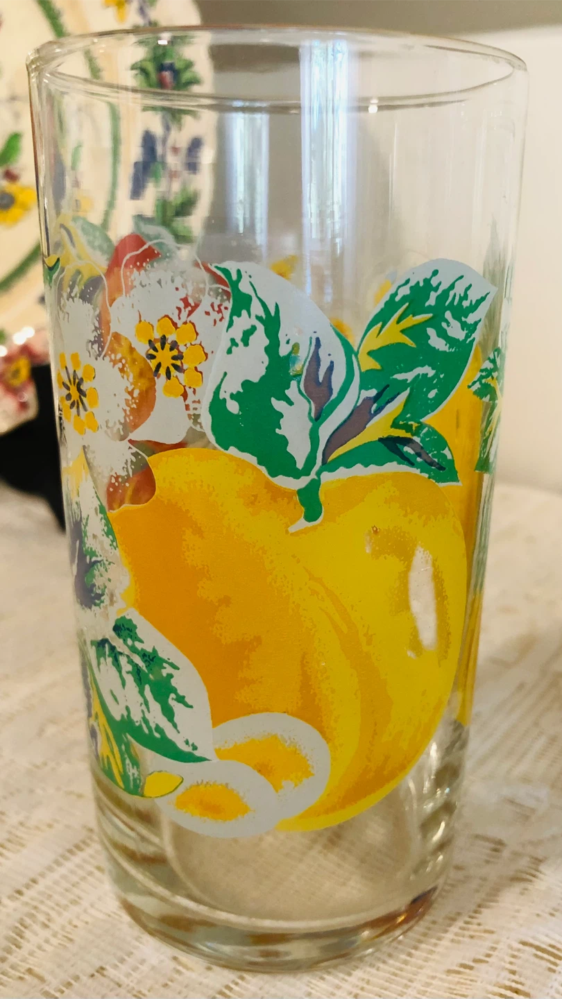 Set of 4 Vintage MCM Glass Tumblers… - photo 4