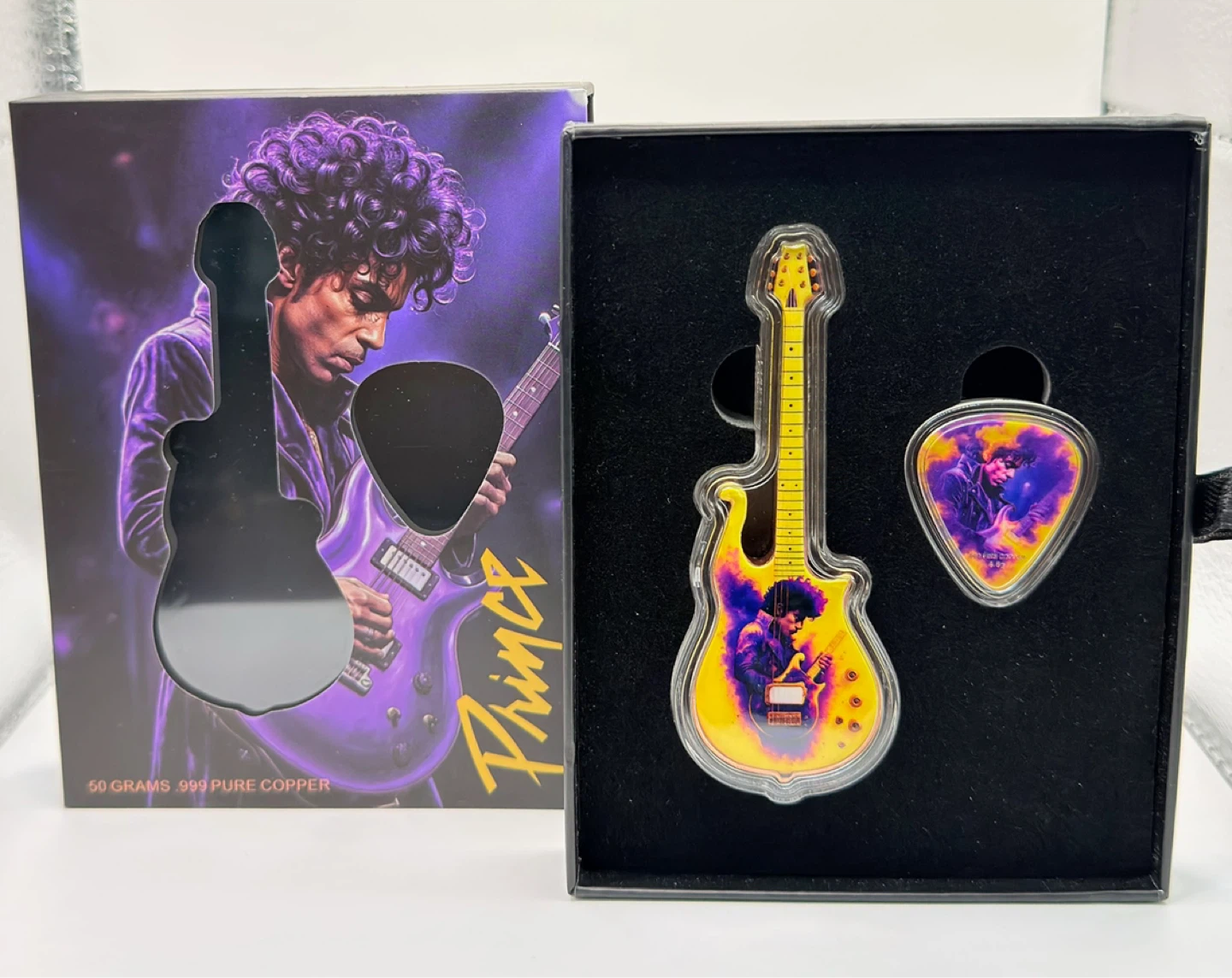 Prince 50g Pure Copper Guitar and Pick Set