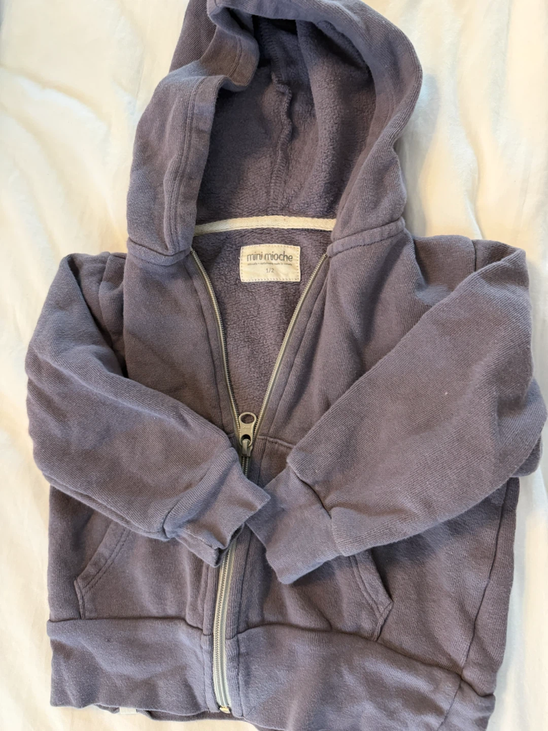 18-24 months mini mioche kids zip-up hoodie and jogger set
