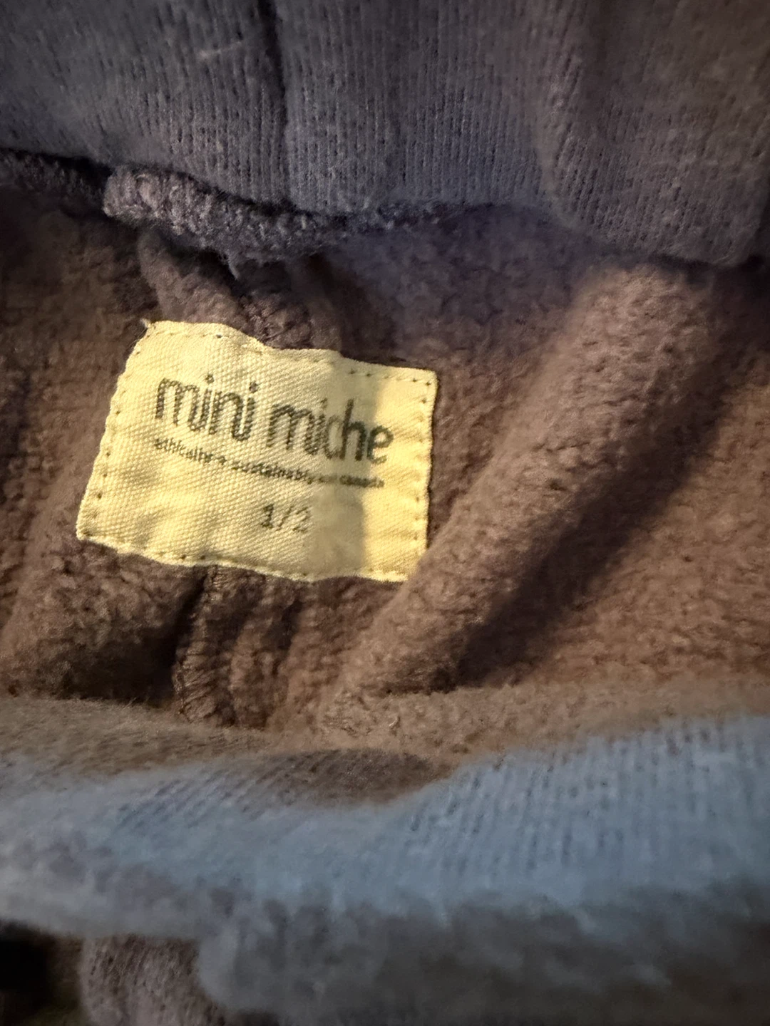 18-24 months mini mioche kids zip-up hoodie and jogger set - photo 3