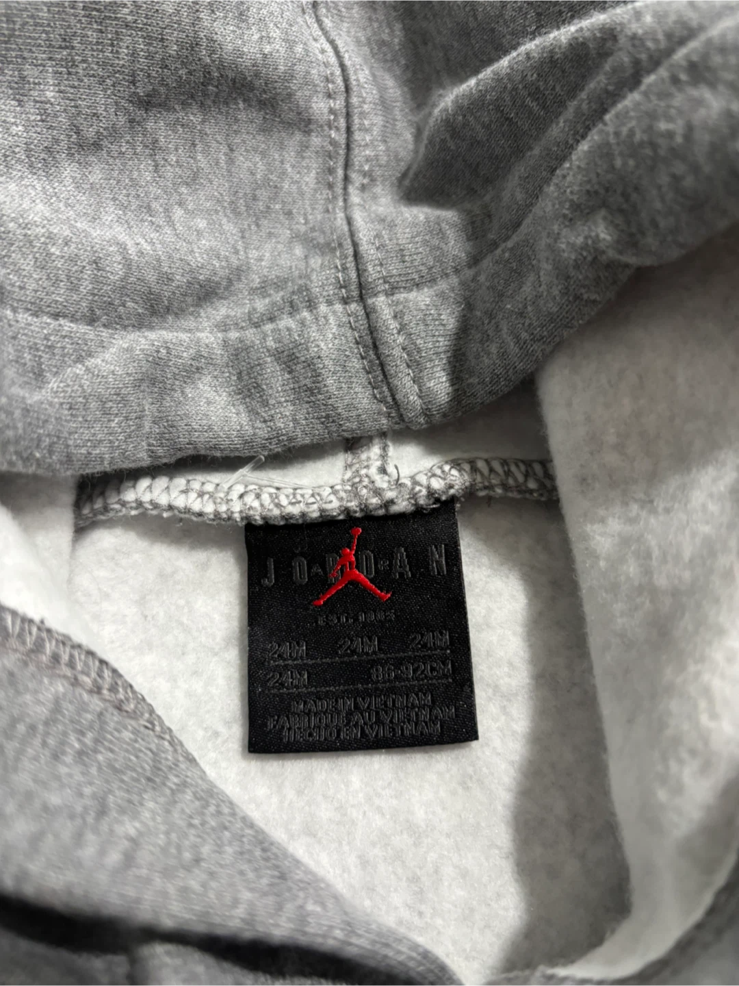 New Jordan Toddler Hoodie with tags - Size 24M - photo 4
