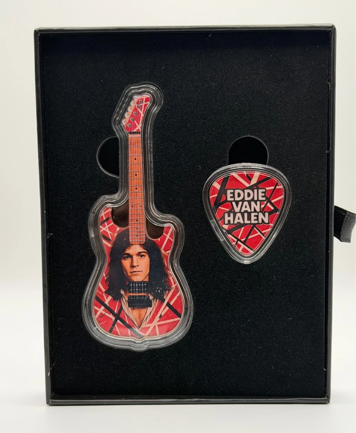 Eddie Van Halen Copper Guitar and Pick Set - photo 2