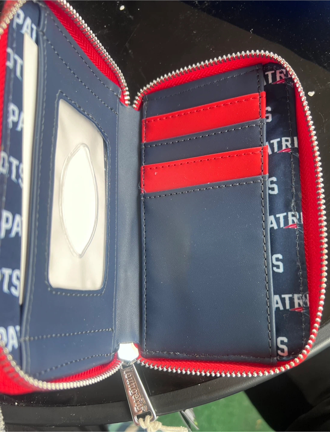New England Patriots Loungefly Zip Wallet - photo 3