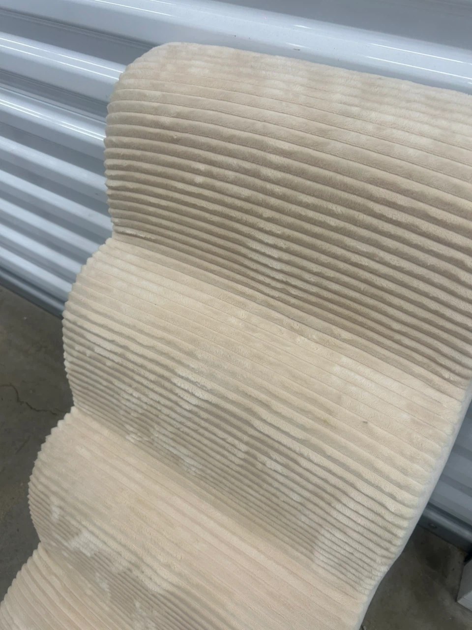 Cream Corduroy Pet Stairs - photo 5
