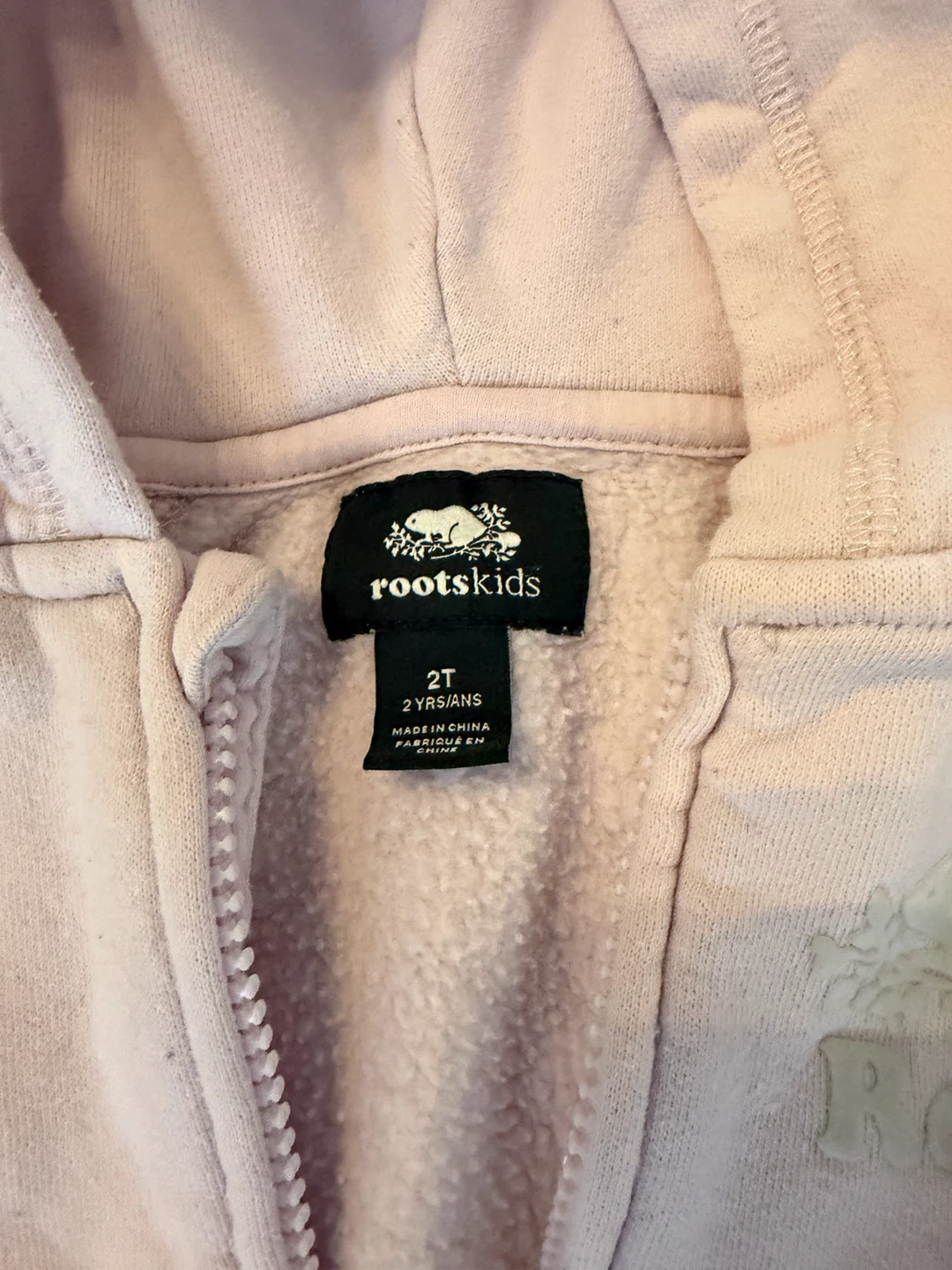 Roots Kids Pink Hoodie and Jogger Set