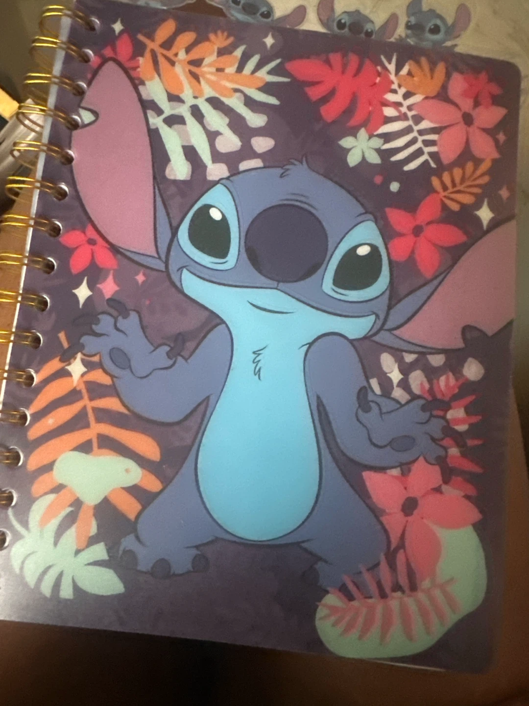 Disney Stitch Spiral Notebook