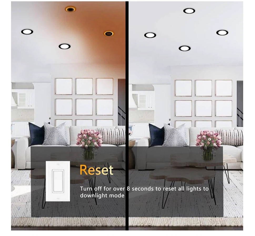 Cycevsun 16-Pack 5CCT LED Recessed Lights - photo 3
