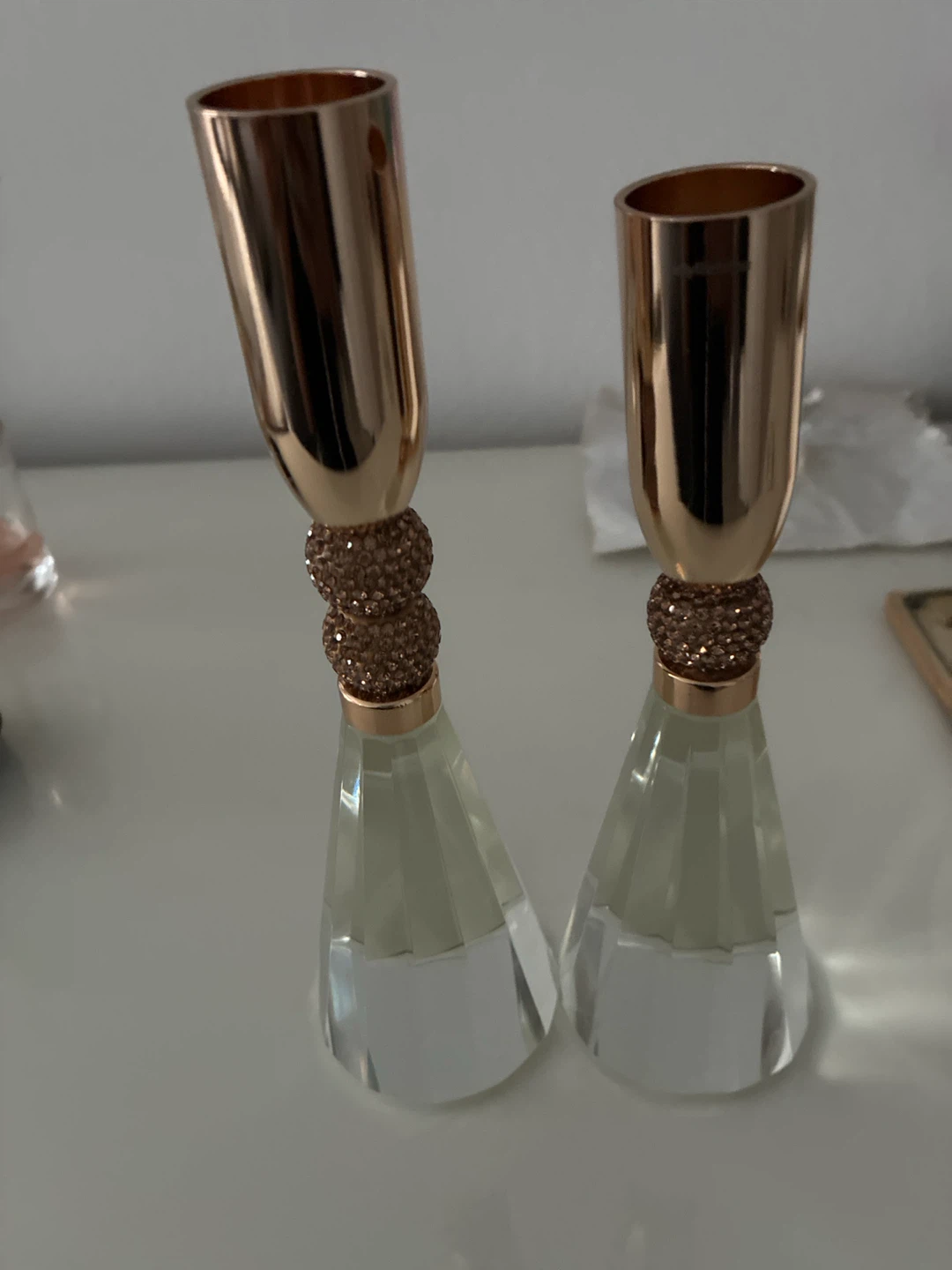 Set of Two Decorative Candle Holders - photo 2