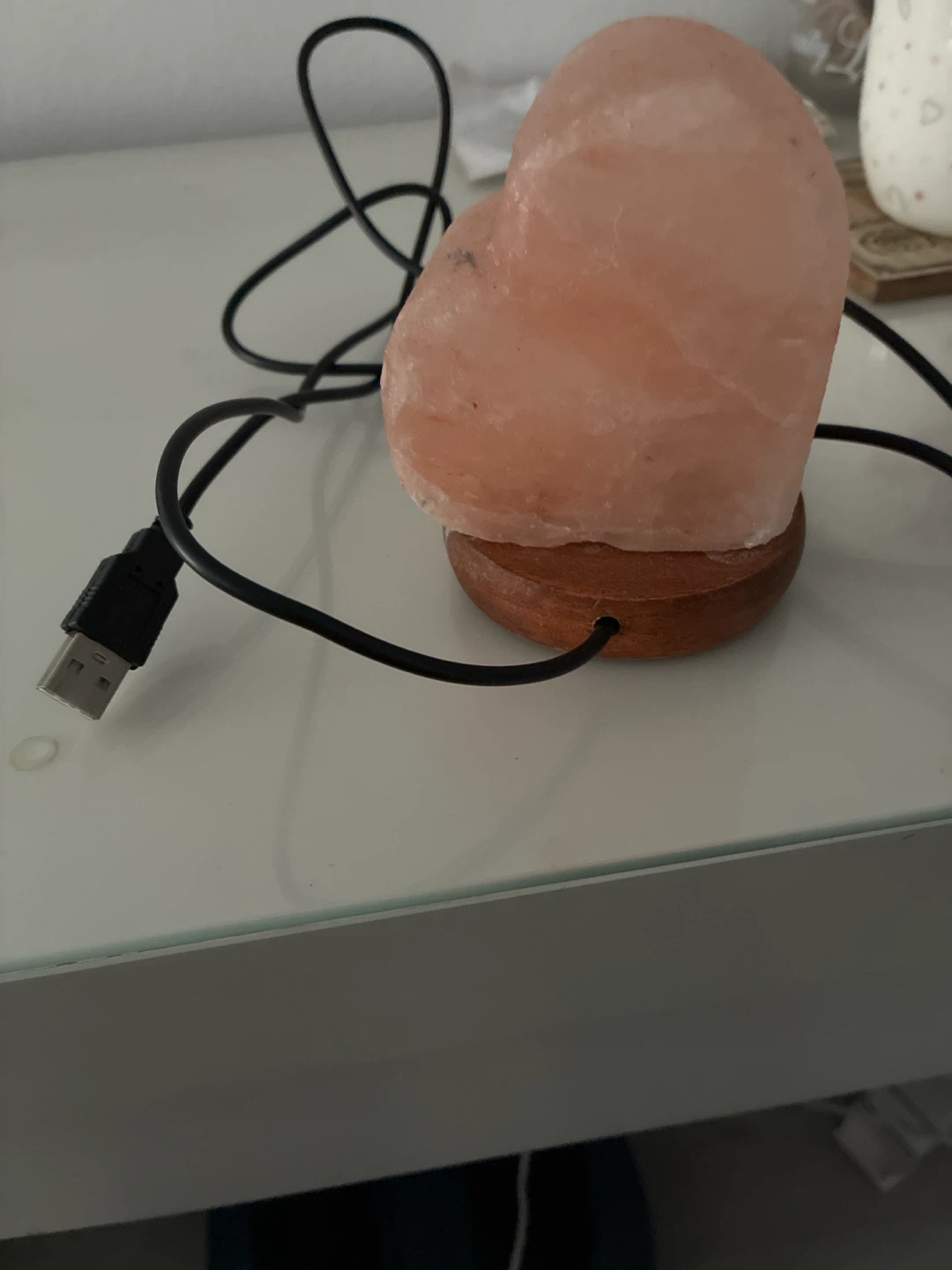Heart-Shaped Himalayan Salt Lamp