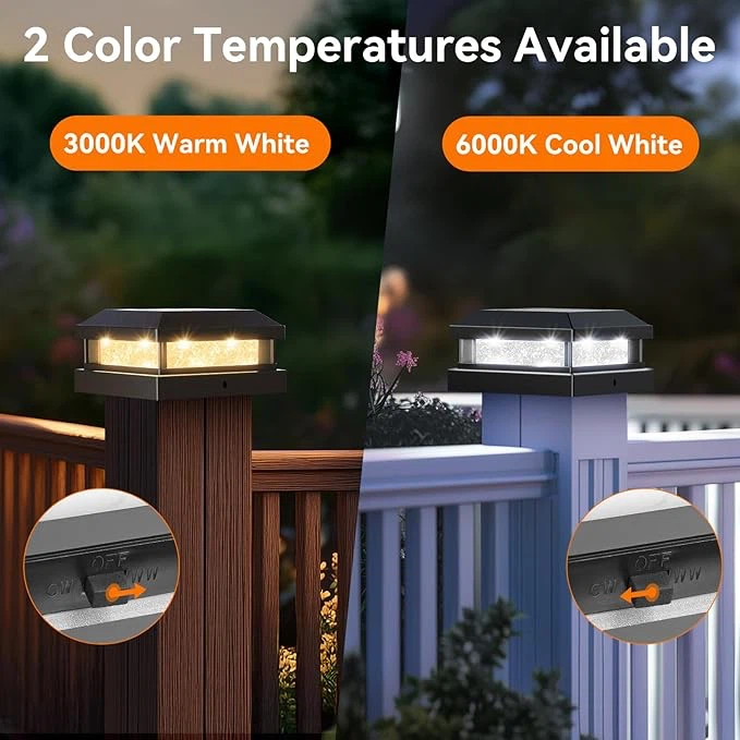 Brightever Solar Post Cap Lights (12 Pack) - photo 5