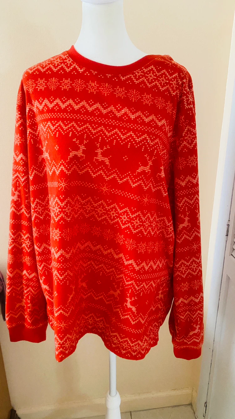 Mens Berkley Jensen lounge top size large