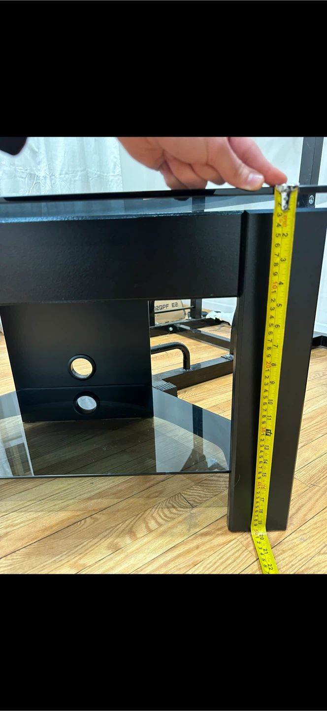 Small Black Glass table