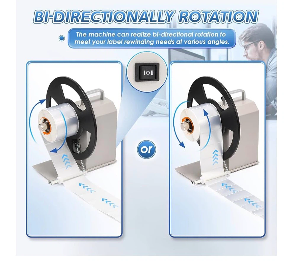 Automatic Label Rewinder Machine - photo 2