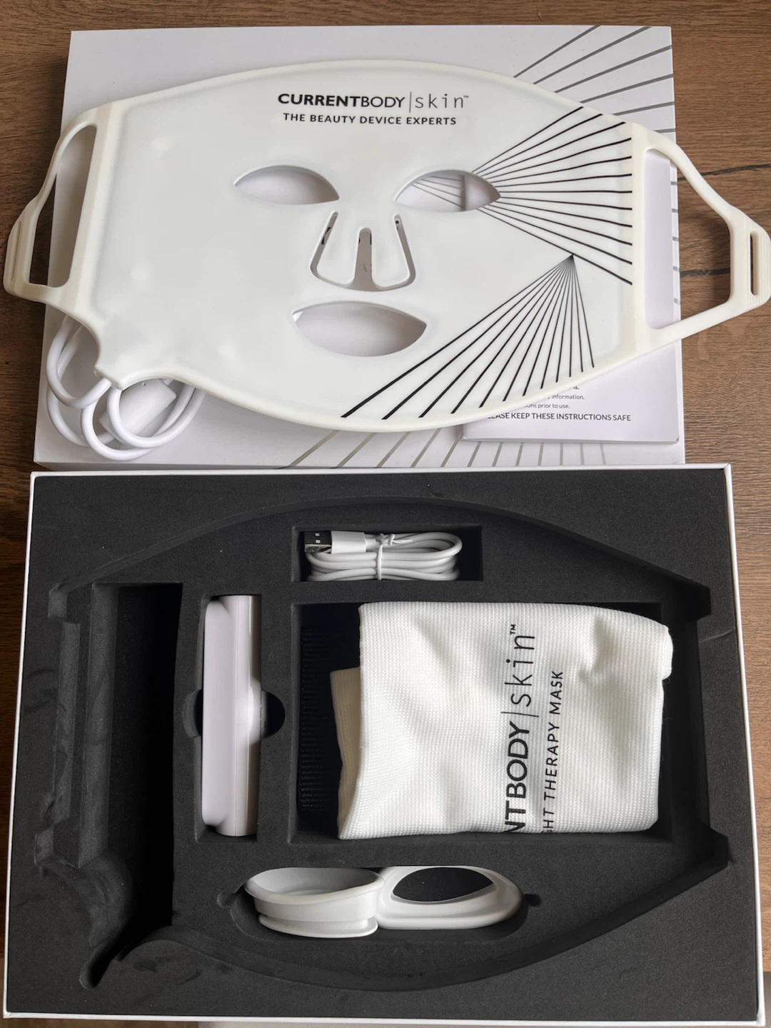 CurrentBody Skin LED Light Therapy Mask
