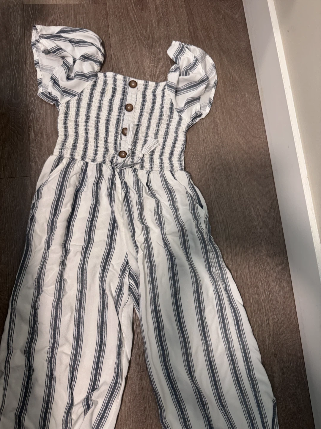 Japna Kids Striped Jumpsuit Size 10
