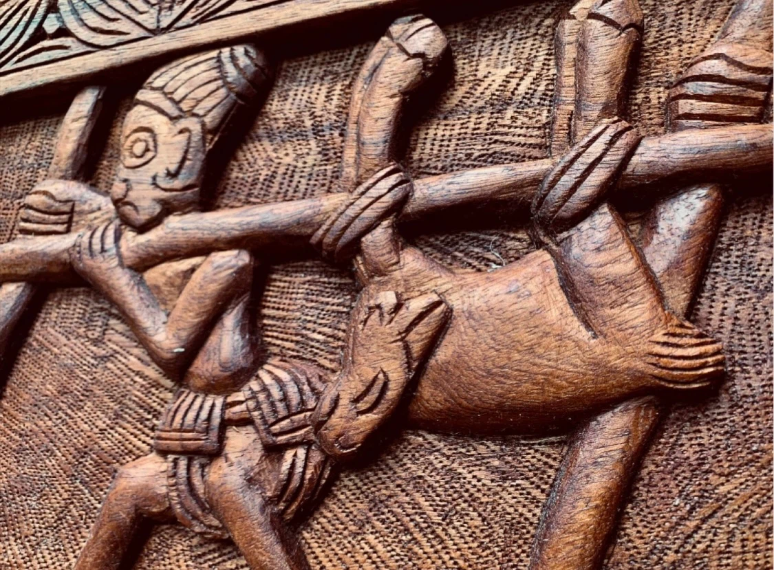 Wooden Carved Panel Wall Art - photo 4
