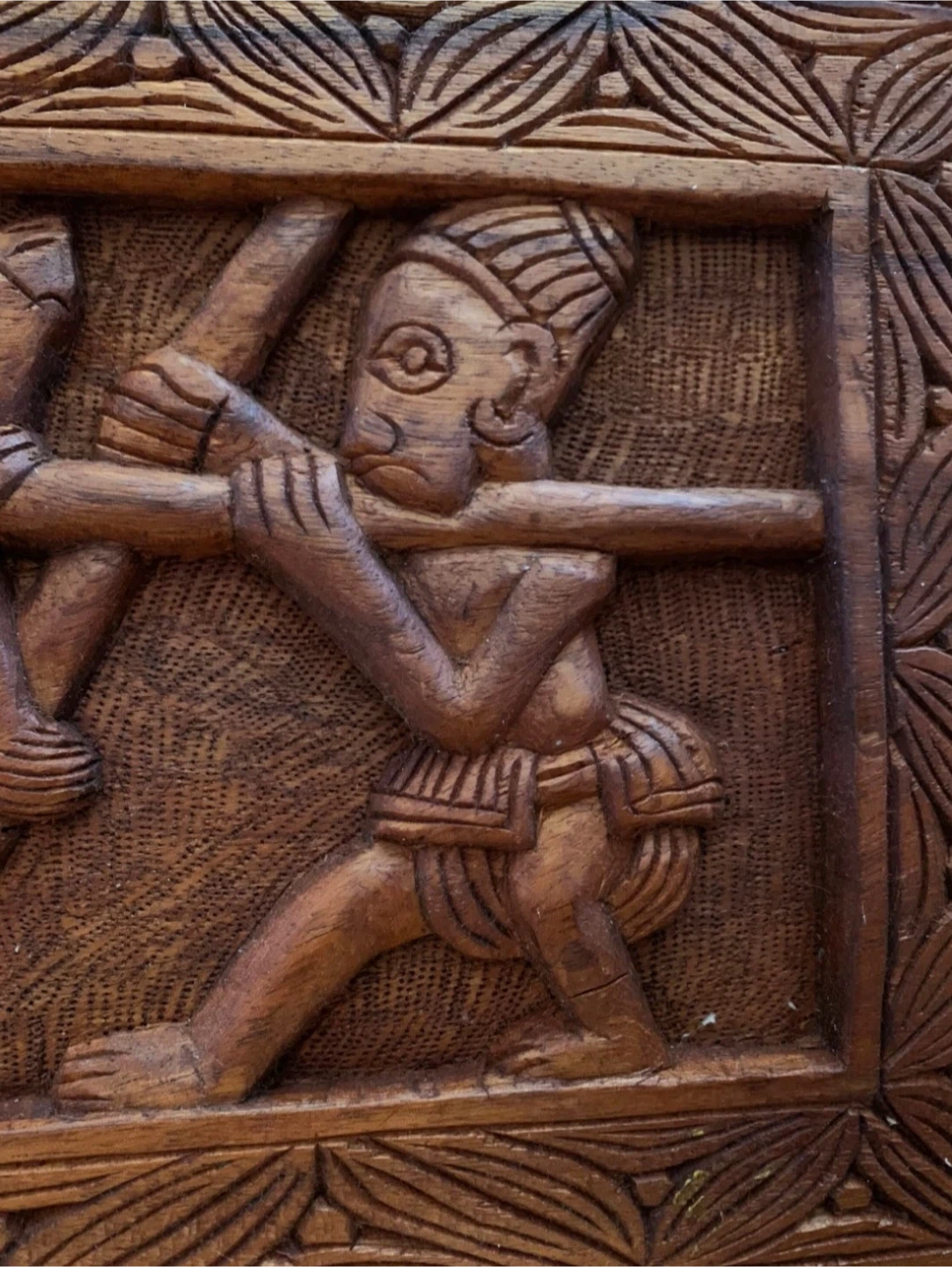 Wooden Carved Panel Wall Art - photo 5