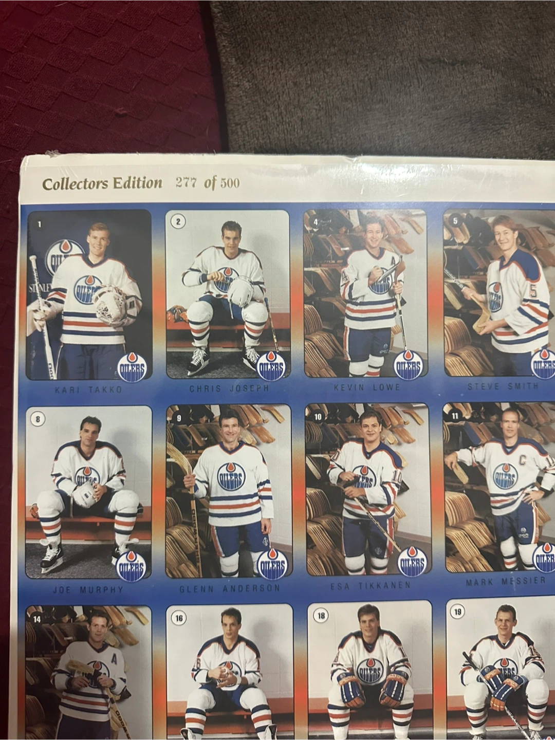 Edmonton Oilers 1990/91 Collectors Edition Checklist - photo 2
