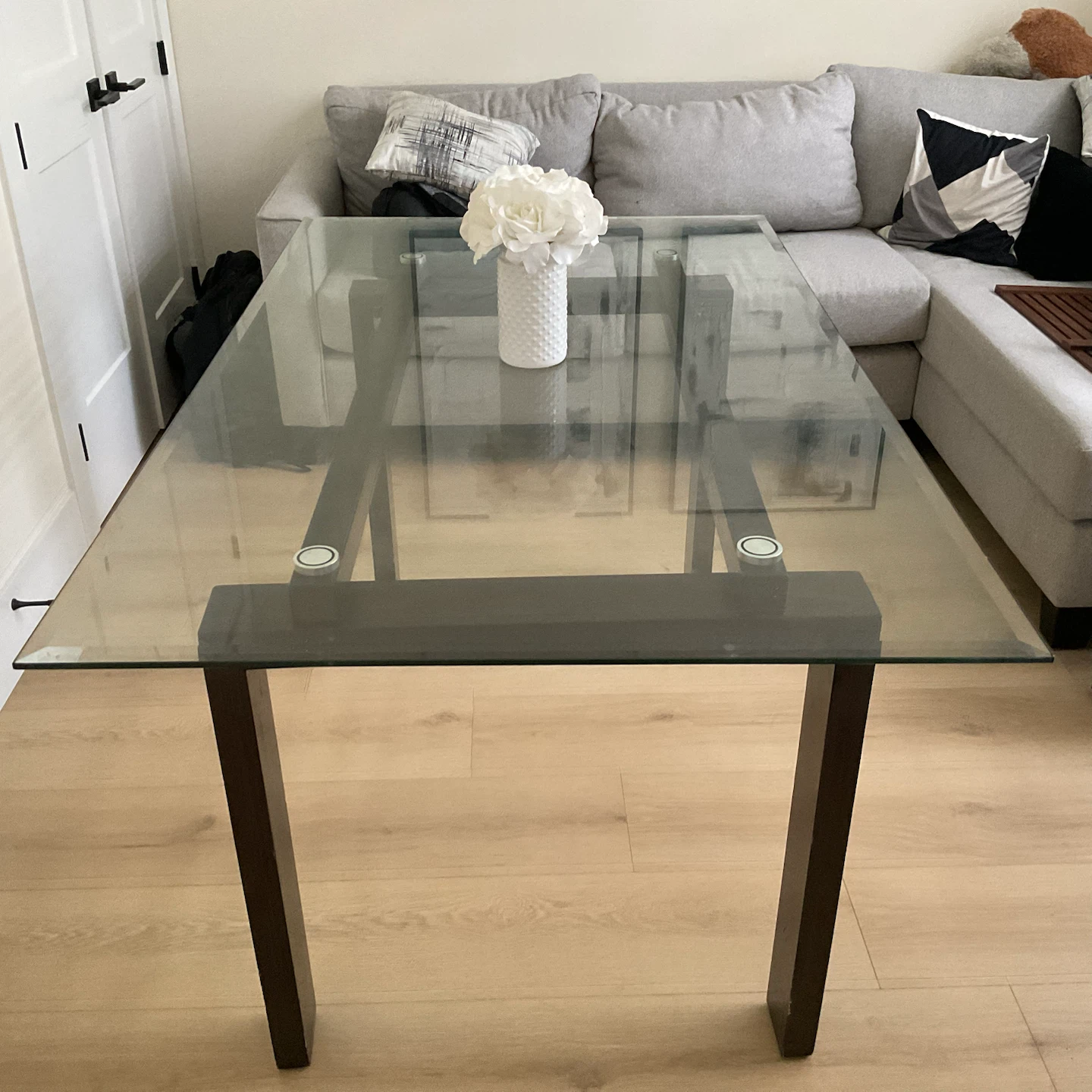 Glass Top Dining Table - photo 4