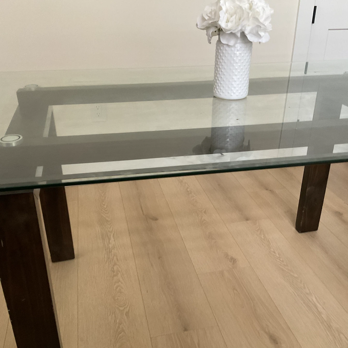 Glass Top Dining Table - photo 5