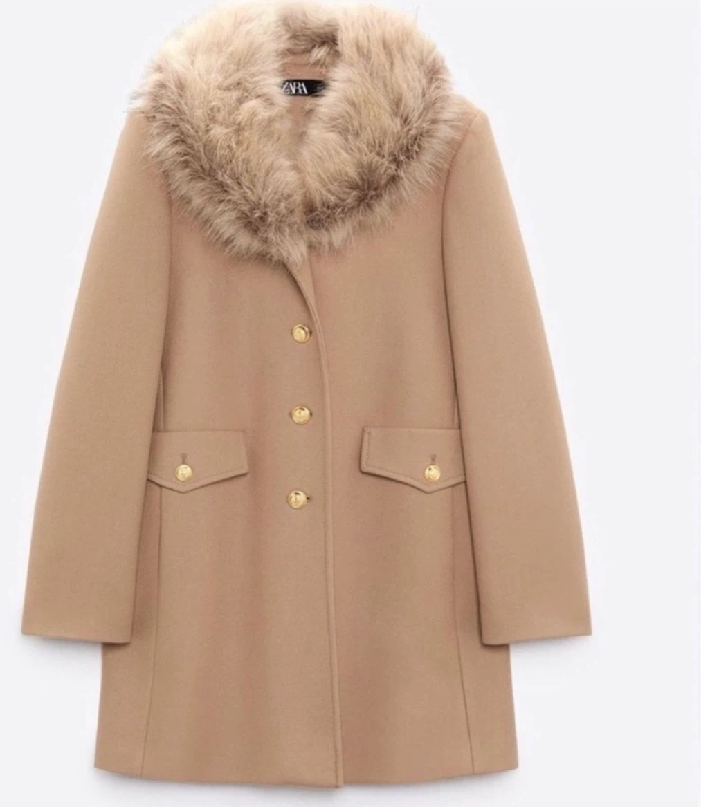 Wool Blend Coat