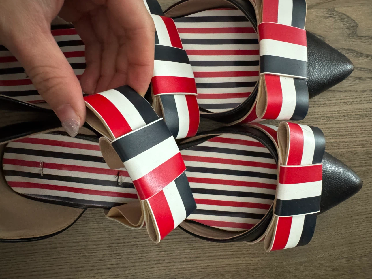 Thom Browne Pointed Flats - photo 2