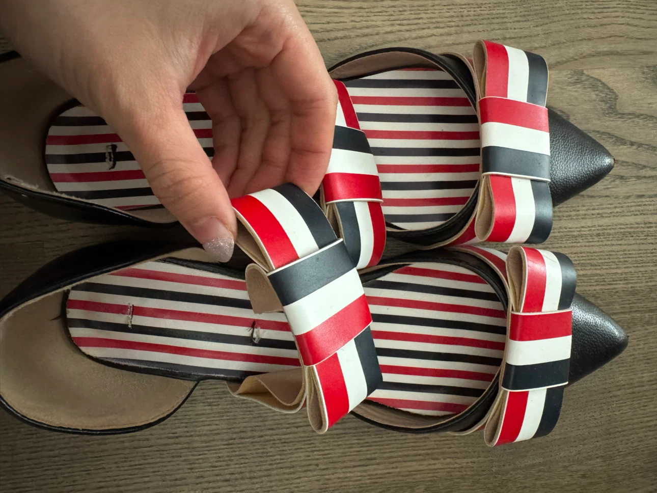 Thom Browne Pointed Flats - photo 4