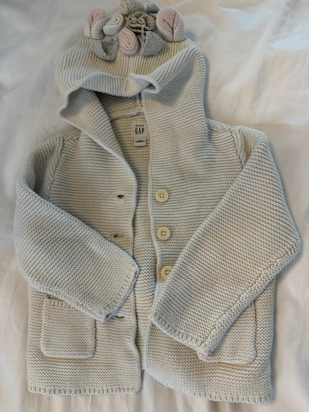 Baby Gap Unicorn Knit Cardigan
