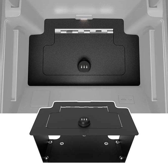 SZYANG Center Console Safe for Chevy Silverado/GMC Sierra
