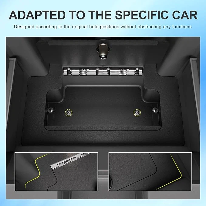 SZYANG Center Console Safe for Chevy Silverado/GMC Sierra - photo 3