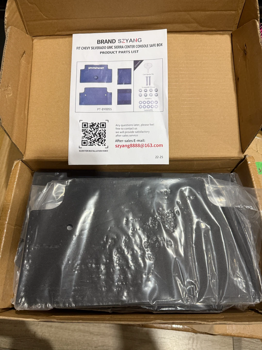 SZYANG Center Console Safe for Chevy Silverado/GMC Sierra - photo 4