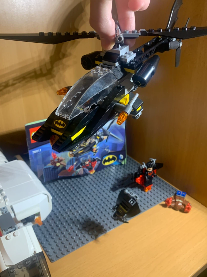 76011 MAN-BAT ATTACK LEGO DC COMPLETE - photo 2