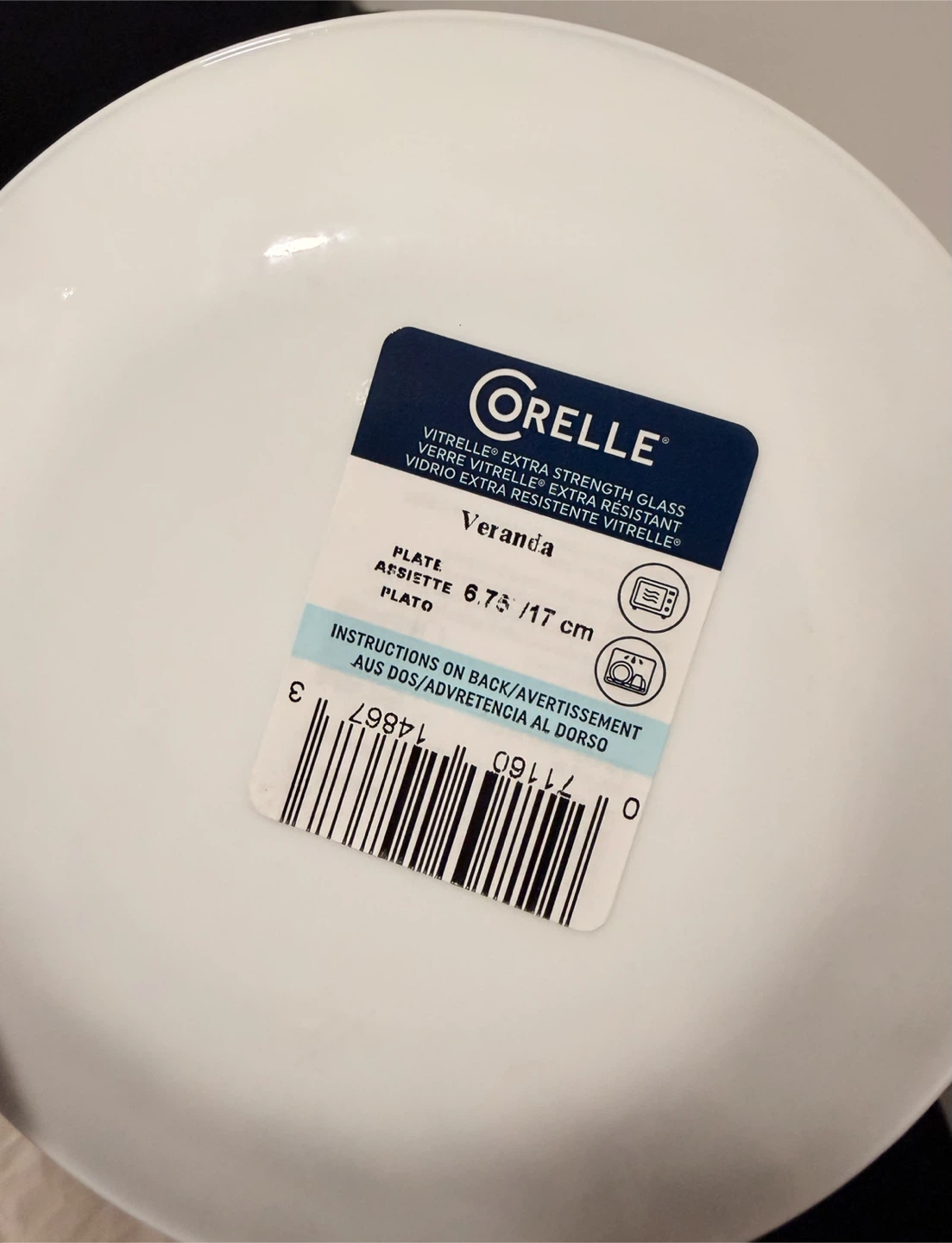 NEW 2pcs. CORELLE Veranda Appetizer Plates - photo 4