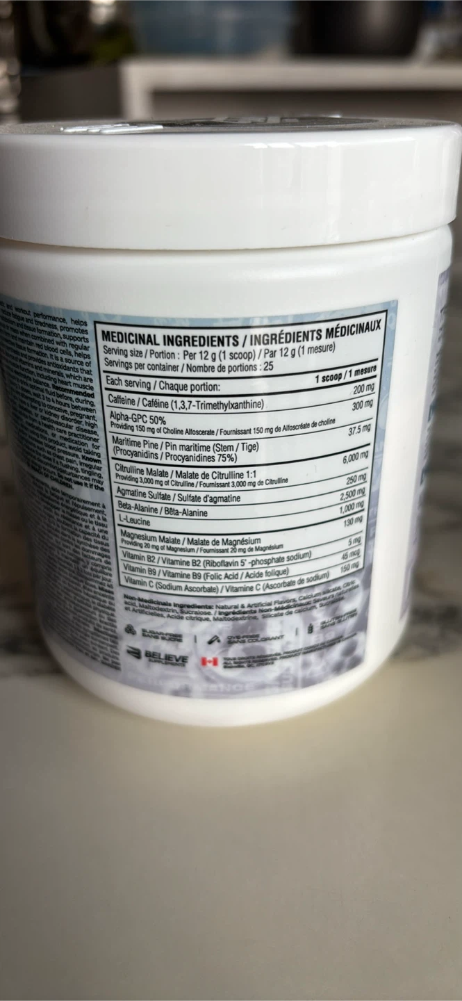 Believe Supplements Pre-Fuel Tropical Orange - photo 3