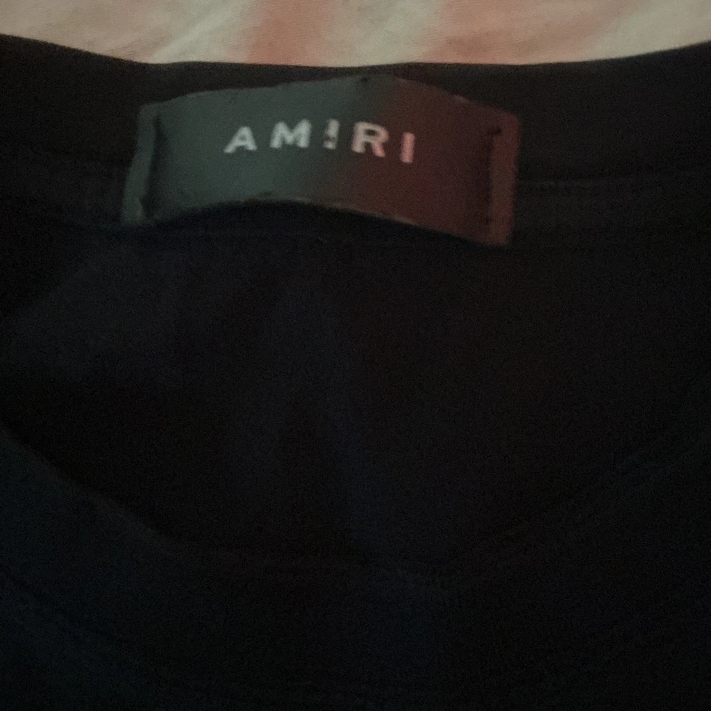 Amiri Drip Logo T-Shirt - photo 3