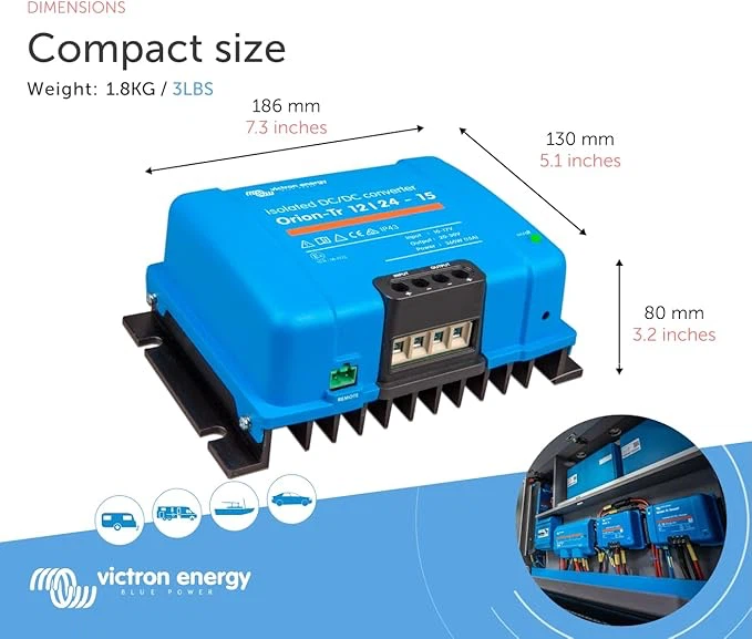 Victron Energy Orion-Tr 12/24-15 DC/DC Converter
