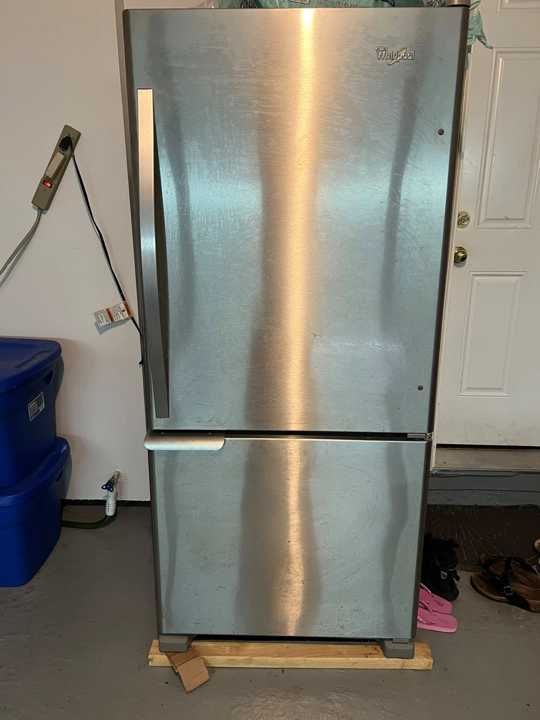 Whirlpool Stainless Steel Bottom-Freezer Refrigerator - photo 2