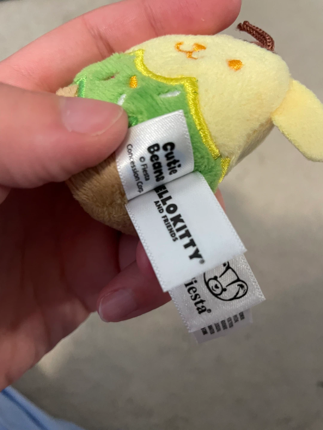 Pompompurin Beanbag Keychain - photo 5