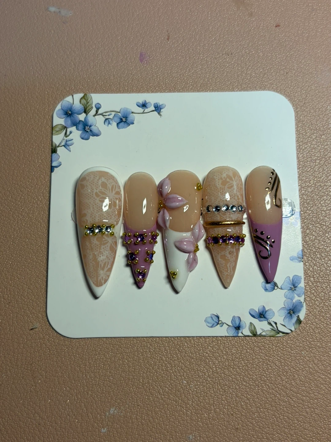 Custom GelX Press-on Nails