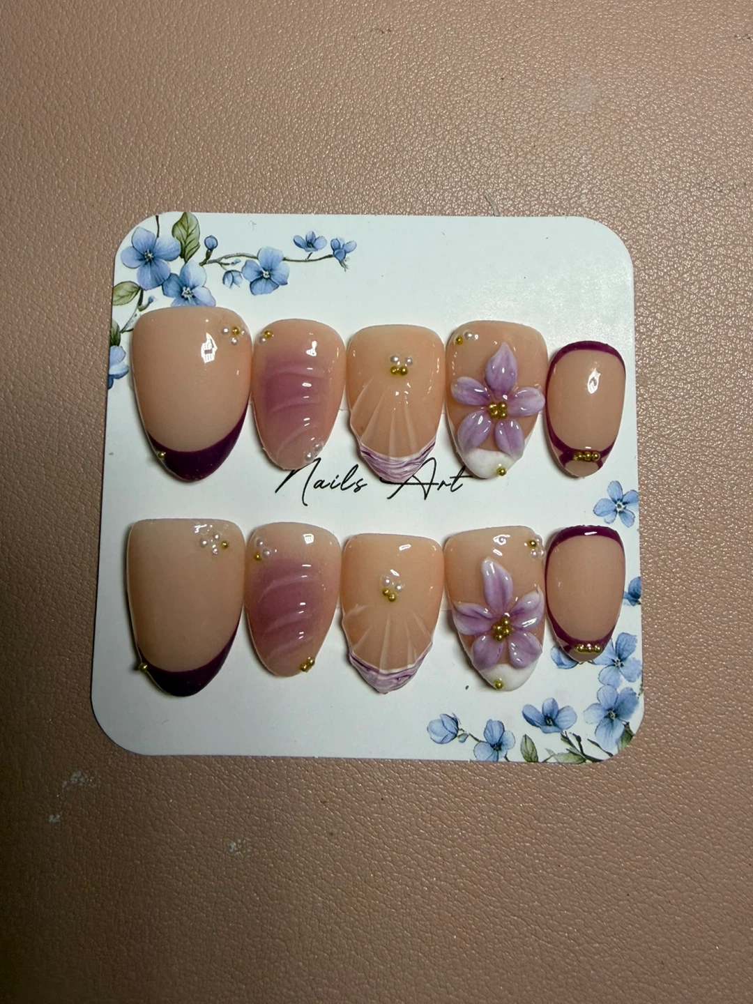 Custom GelX Press-on Nails - photo 3