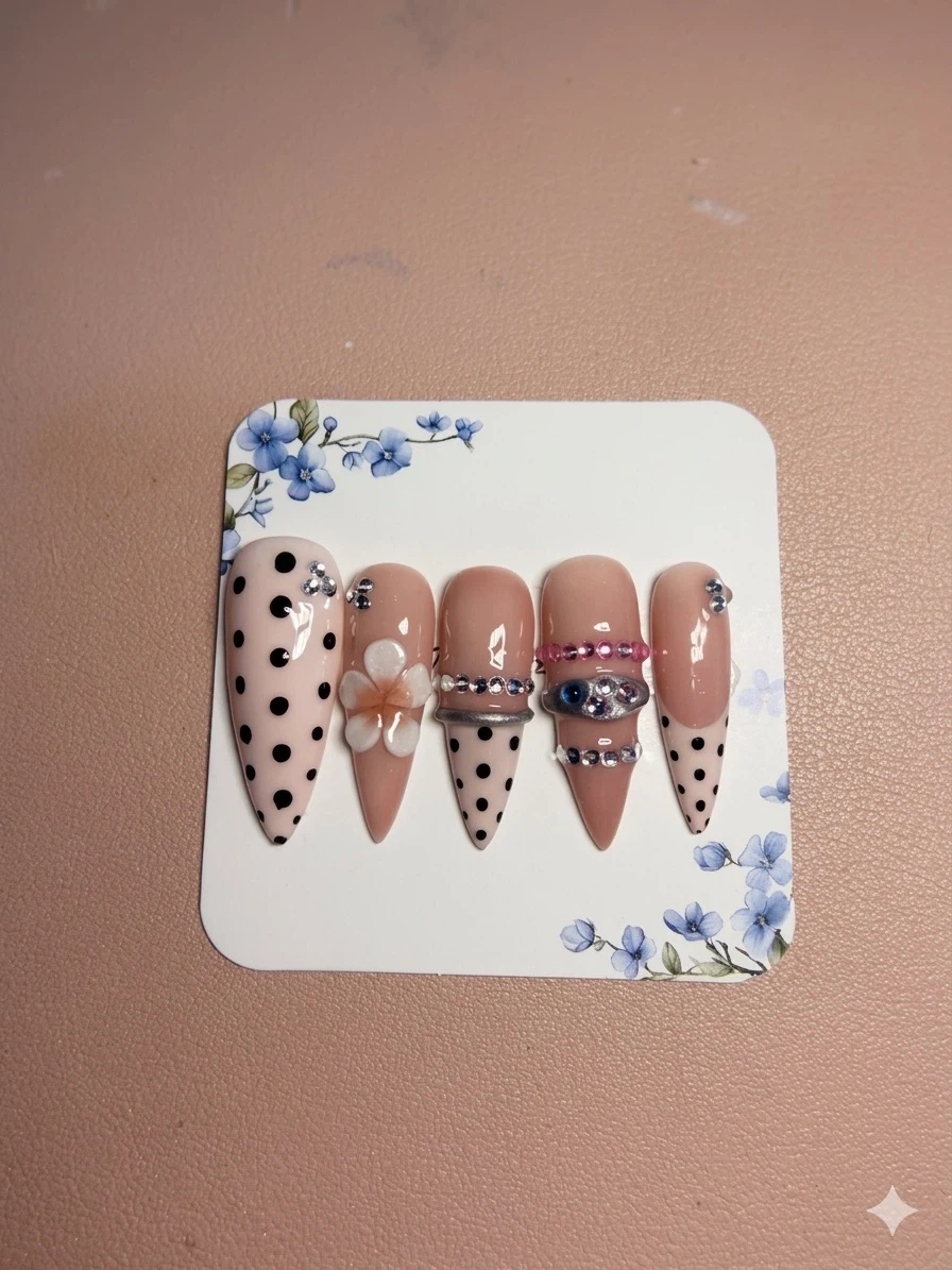 Custom GelX Press-on Nails - photo 5