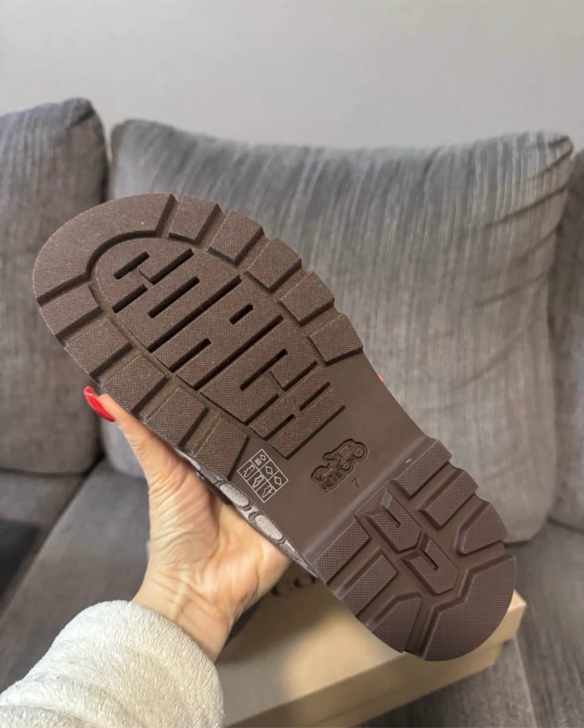New Coach Women's Signature Sport Slides - Oak/Maple Size 7 - photo 5