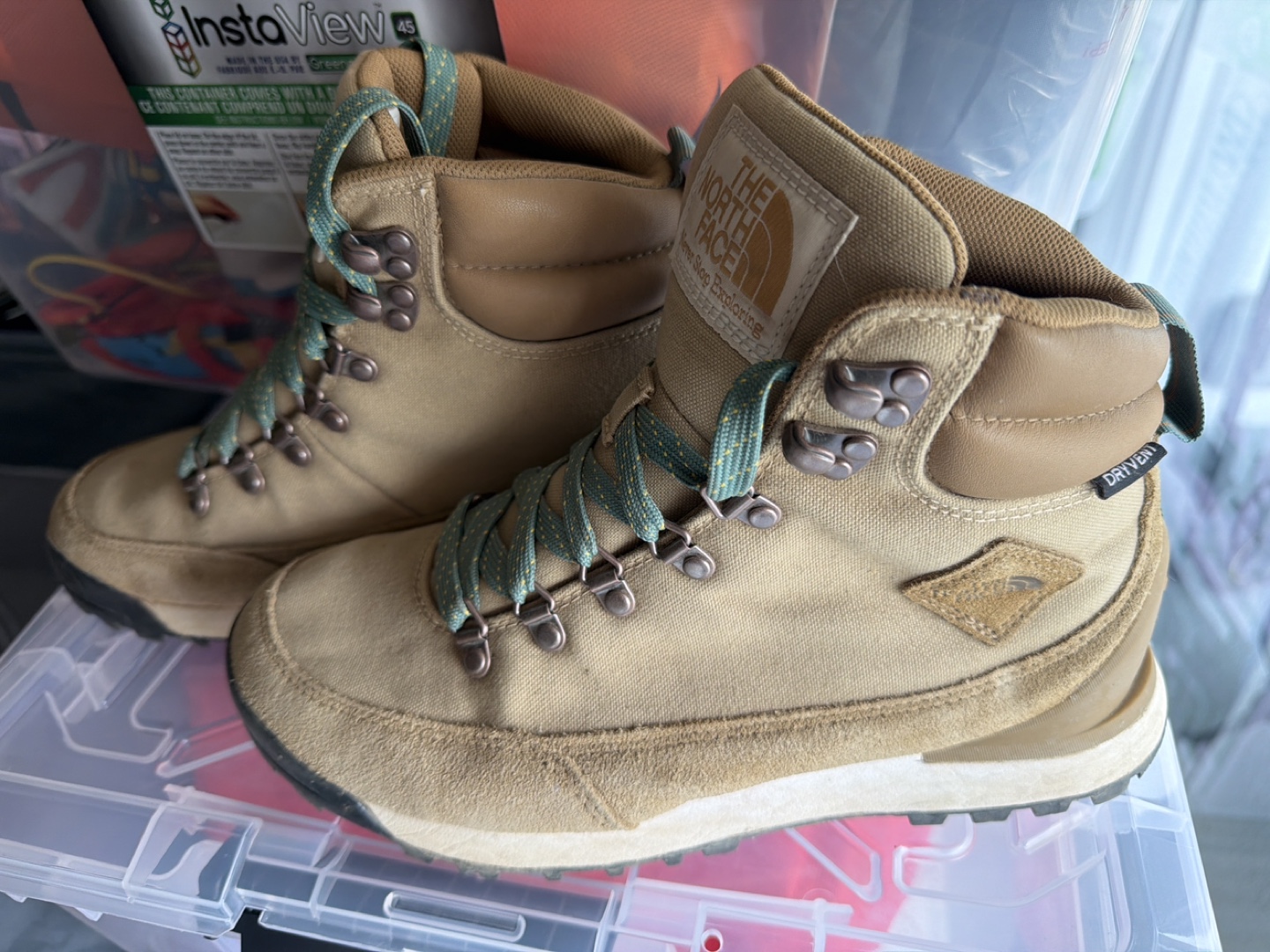 The North Face Women's Tan Hiking Boots Size 8.5