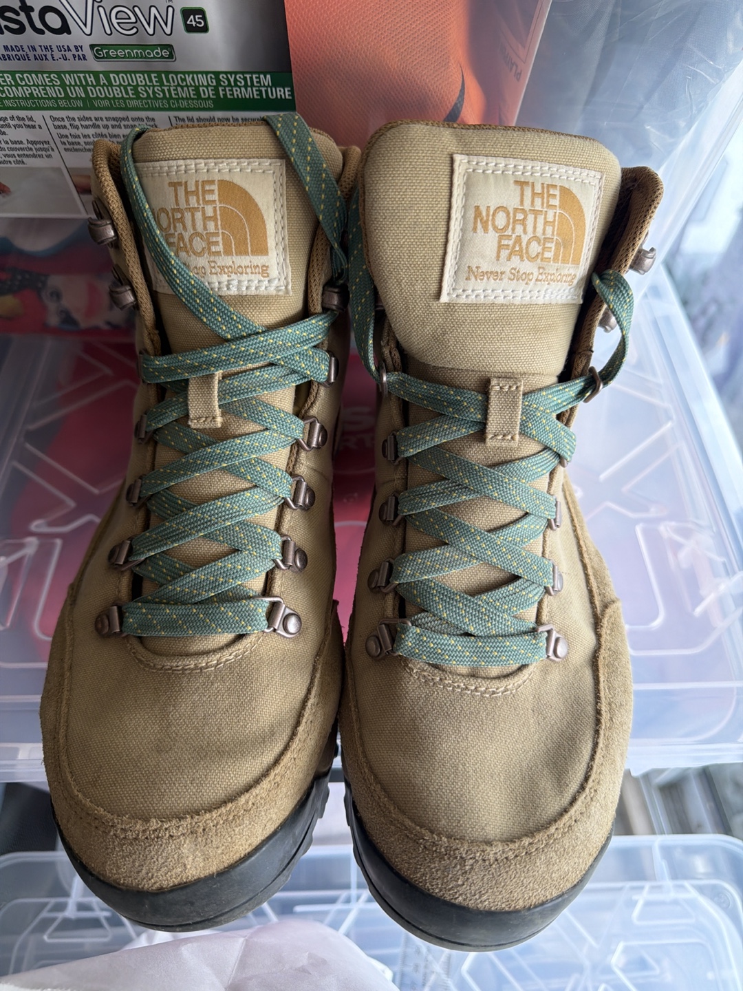 The North Face Women's Tan Hiking Boots Size 8.5 - photo 2