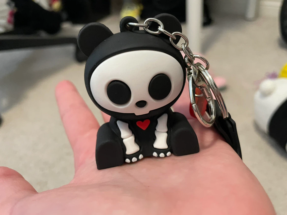 Chungkee Skeleton Bear Keychain - photo 2
