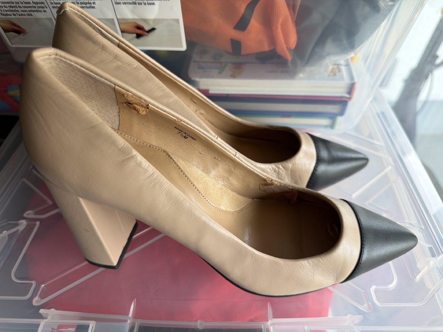 Banana Republic Cap-Toe Heels Size 7.5M - photo 2